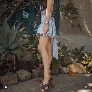 Chic Silver Mini Dress